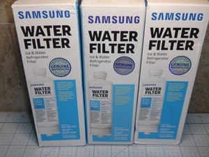 3 Pack Samsung DA97-17376B HAF-QIN/EXP Refrigerator Water Filter DA97-08006C - Picture 1 of 2