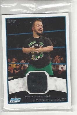 2012 WWE Topps Hornswoggle Shirt Relic box topper sealed Smackdown - Image 1 of 2