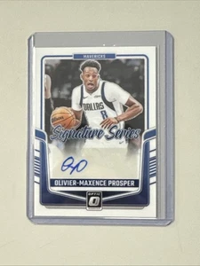 Panini Donruss Optic Olivier-Maxence Prosper Signature Series Auto 2024-25 - Imagen 1 de 2