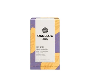 Té negro melocotón OSULLOC, 1 caja 20ea, de Corea - Imagen 1 de 5