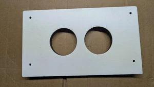 SYSTEM 636® 196216 Rectangular Faceplate, 2 Inch, For Use With System 636® PVC a - Bild 1 von 9