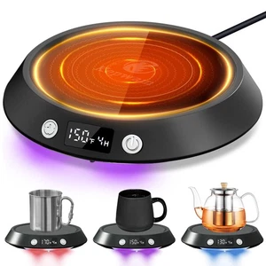 Coffee Mug Warmer - 55W Electric Coffee Warmer for Desk 3 Temp Settings & 2-9... - Picture 1 of 6