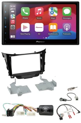 Pioneer DAB USB Lenkrad Bluetooth 2DIN Autoradio für Hyundai i30 2012-2017 - Bild 1 von 4