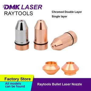 Bullet Laser Nozzle Single Double Layer for Raytools Fiber Laser Cutting Head - Picture 1 of 14