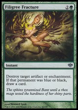 Filigree Fracture X4 EX/NM Conflux MTG Magic Cards Green Uncommon
