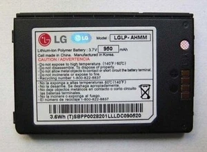 Batería Original LG Lp-Ahmm VX9200 enV3 Rojo 950mAh - Imagen 1 de 1