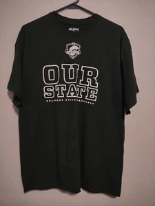 Camiseta de baloncesto para hombre XL CSU Rams verde oscuro Colorado Our State Ram Ruckus - Imagen 1 de 6
