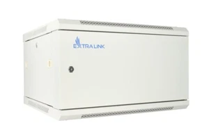Extralink 6u 600x450 Asp Wall-mounted Rackmount Cabinet Metaldoor el-rmc-6u-4 - Picture 1 of 7