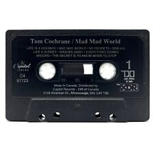 Tom Cochrane - Mad Mad World [Audio Cassette Tape 1991 Capitol Records] Vintage