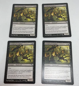MTG x4 Crowd of Cinders Shadowmoor 63/301 Regular Uncommon FREE SHIPPING - Picture 1 of 2