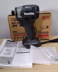 Destornillador de impacto Makita TD173DZB negro 18V 1/4 herramienta sin escobillas solamente. Con caja original - Imagen 1 de 6