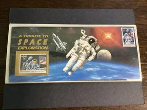 Scott#2841,42-Space Achievement Comm Souvenir-1994-US - Picture 1 of 2