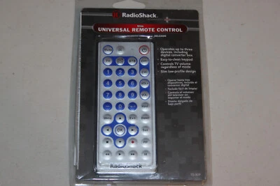 RadioShack Universal Remote Control 15-309,Slim, Operate up to 3 Devices - Image 1 of 3