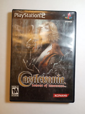 Castlevania: Lament of Innocence (Sony PlayStation 2, 2003) COMPLETE BLACK LABEL
