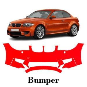Front bumper PreCut PPF Paint Protection Film For BMW 1M 2011-2012 - Picture 1 of 6
