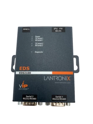 Lantronix EDS2100 2 Port Serial Server - Image 1 of 4