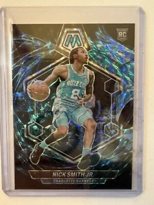 2023-24 Panini Mosaic Nick Smith Jr RC #242 Genesis Prizm Case Hit SSP Hornets - Picture 1 of 2