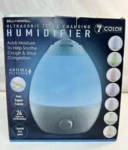 Bell / Howell Humidifier Aroma Defuser 7 Colors LED 1 Gallon Tested. - Picture 1 of 14
