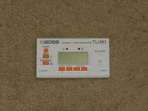 Boss TU-80 Tuner & Metronom Digital Chromatic Automatikgerät für Gitarre Bass - Bild 1 von 1
