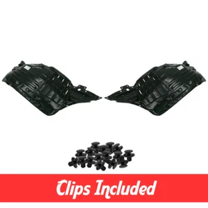 Front Driver & Passenger Side Fender Liner Set w/ Clips For 2006-2009 350Z - Picture 1 of 7