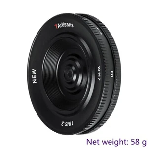 7artisans 18mm F6.3 II UFO Light Lens For panasonic for Olympus Micro M4/3 Camer