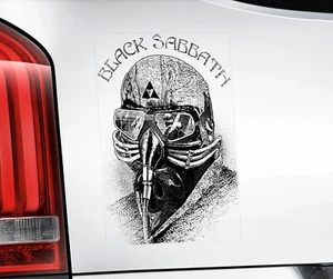 Black Sabbath Auto Aufkleber - Rockmusik Metall Stoßstangen Vinyl Zeichen V03BLK - Bild 1 von 1
