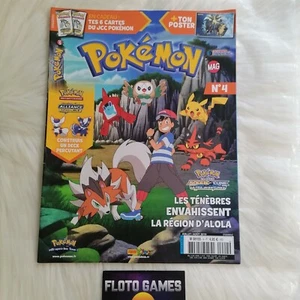 Pokémon Mag le Magazine Officiel N°4 Juillet Aout 2019 - Floto Games - Imagen 1 de 2