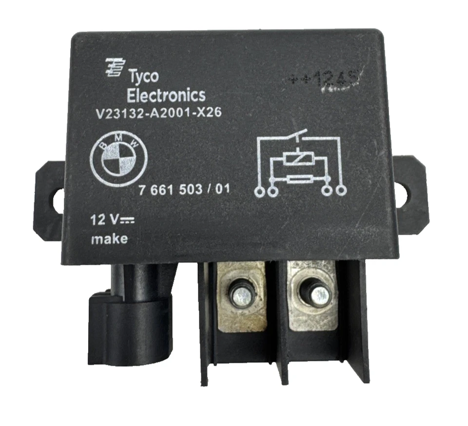 11-16 BMW 528i 535i 550i Cooling Fan Relay Control Module 7661503 OEM - Image 1 of 4