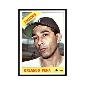 1966 Topps Baseball Card Orlando Pena Tigers #239 - Picture 1 of 3