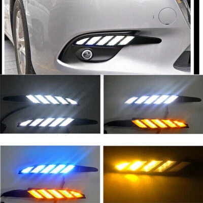 Luces antiniebla diurnas con intermitente LED DRL para Mazda 3 Axela 2017-2018 Foto 1 de 4