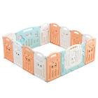 (12+2)Baby Playard Toddler Play Yard Play Gate Folding Modular For Home For