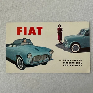 Fiat Car Sales Brochure Catalog Fiat 600 1200 Roadster 600 Multipla 1100 Canada - Bild 1 von 7