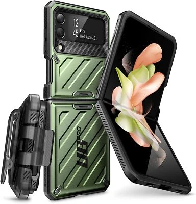 SUPCASE Unicorn Beetle Case For SamsungGalaxy Z Flip 7FE 7 6 5 4 3 Holster Cover - Image 1 of 4