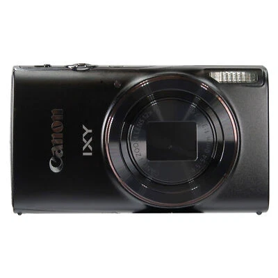 Canon Powershot IXY 650 / ELPH 360 20.2MP Point and Shoot Digital Camera (Black) - Image 1 of 4