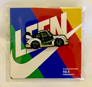 Leen Customs SNKRWHIPS - RWB 911 Pin XXX/150 Travis Scott Sold Out IN HAND - Picture 1 of 3