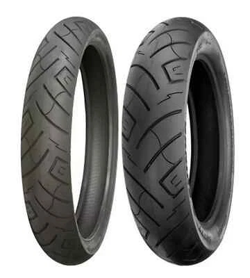 Shinko 110/90-19 & 170/80-15 777 Tires Honda VTX1300C, VT1100C & Suzuki VS1400 Foto 1 de 3