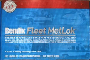 NEW BENDIX FLEET METLOK FRONT BRAKE PADS MKD1083FM / D1083 FITS 05-08 FORD F-150 - Bild 1 von 2