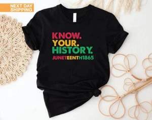 Juneteenth Gift, Juneteenth Party Shirt, Juneteenth 1865 Tee, Independence Day - Picture 1 of 6