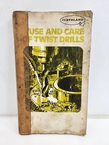 Vintage Cleveland Verwendung und Pflege von Spiralbohrern Buch Handbuch Anleitung 1978 - Bild 1 von 5