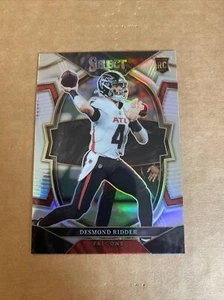 2022 Panini Select Concourse Level Silver Prizm #36 Desmond Ridder Rookie RC - Picture 1 of 2