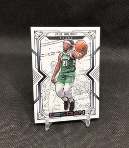 2021-22 Obsidian Jrue Holiday CONTRA WHITE PULSAR ELECTRIC ETCH SSP CASE HIT #58 - Picture 1 of 14