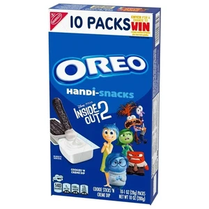 Handi-Snacks OREO Cookie Sticks 'N Creme Dip Snack Packs, 10 Snack Packungen - Bild 1 von 1