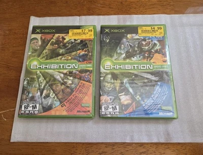 XBOX Exhibition: Demo Disc Volume 1 & Vol 2 New Factory Sealed Halo Rare - Image 1 of 4