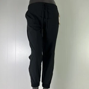 Albion Fit Jetsetter Joggers Black Size Small -Petite New - Picture 1 of 11