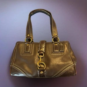 Coach M0893-11363 Hamptons Satchel Purse East West Shoulder Bag - Picture 1 of 14