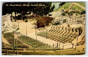 Postal de Catalina Island 1911, CA - THE AMPHITHEATRE AVALON - Benham Co - Imagen 1 de 2
