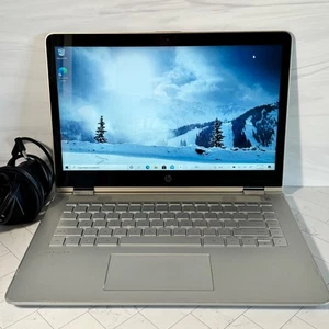 HP Pavilion x360 Convertible 14m-ba0xx i5-7200U 2.5GHz 8GB 128GB Win 10 #H593 - Picture 1 of 13