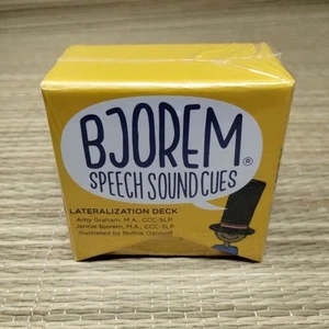 Bjorem Speech Sound Cues Lateralization Deck by Jennie Bjorem Sealed New - Picture 1 of 6