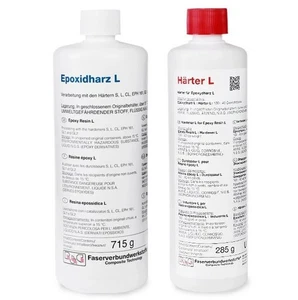 Epoxydharz L mit Härter L 40 Min 140g Modellbau 2K 2-Komponenten 9,92 Euro/100g - Picture 1 of 1