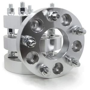 4 Wheel Spacers Adapters | 1.25" Thick | 5x120.7 To 5x114.3 - Picture 1 of 3